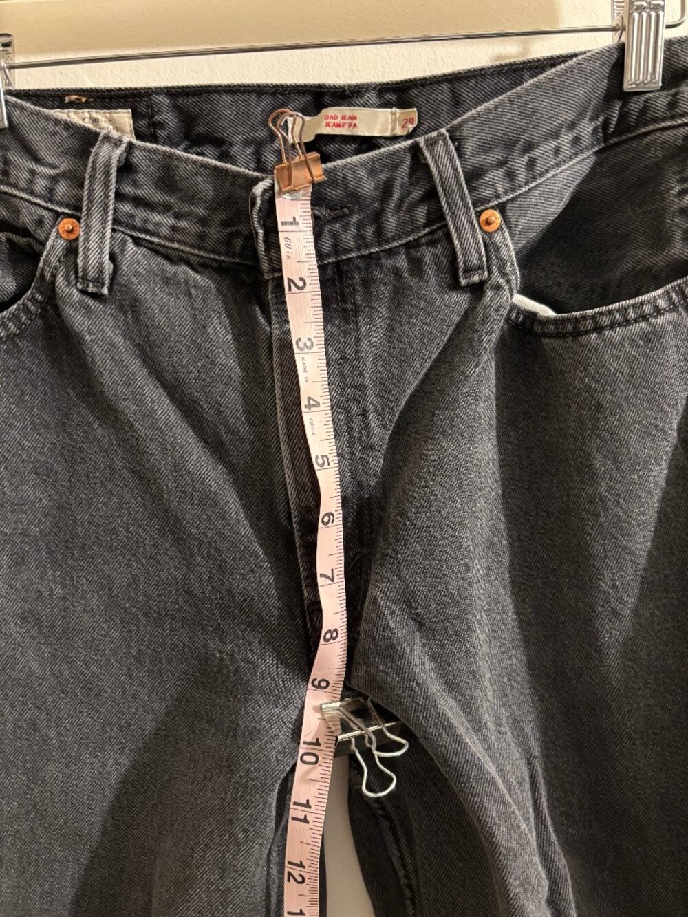 Levi's Black '94 Baggy Jeans Levi's Black - Picture 6 of 12